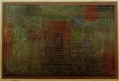 Castle in the Forest by Paul Klee